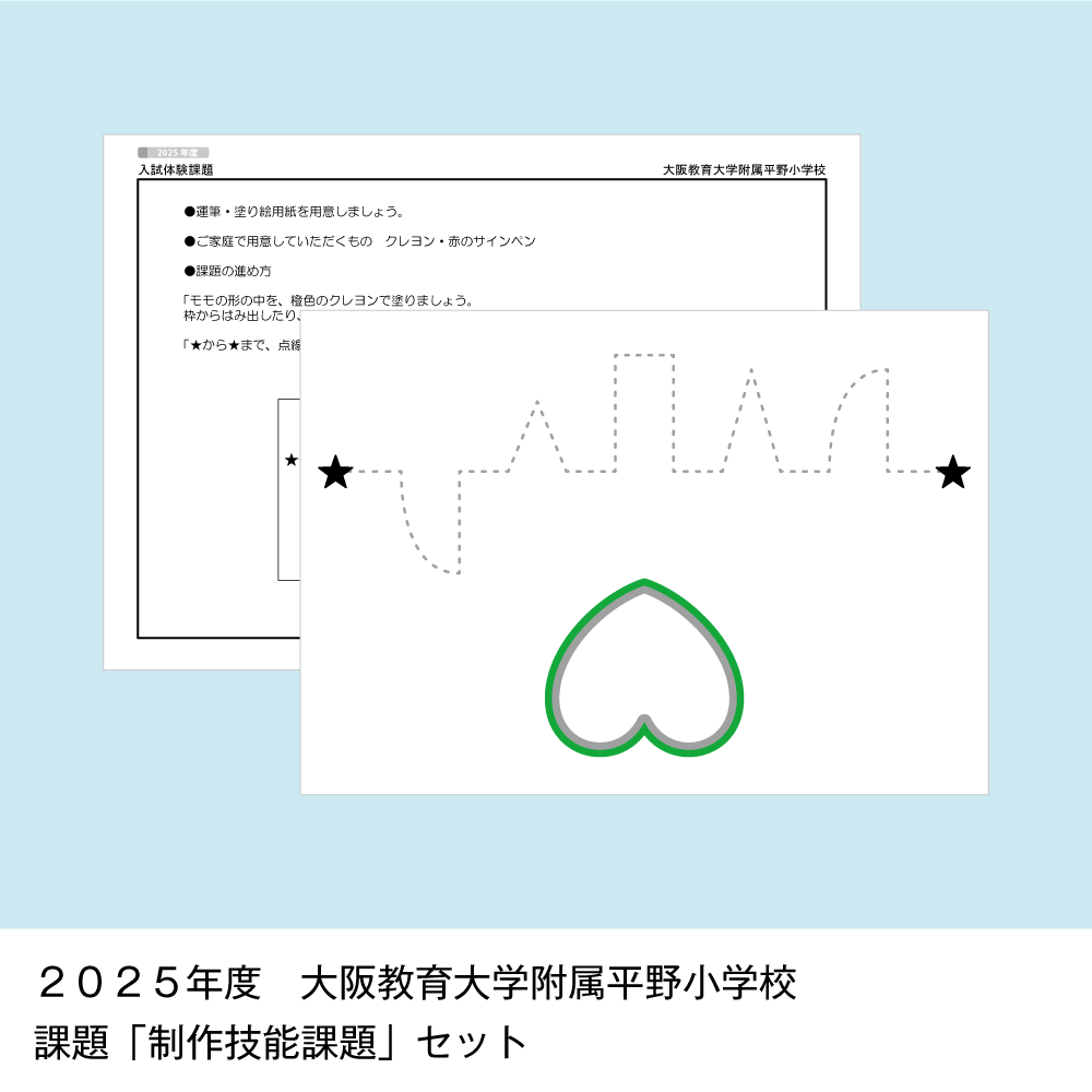 そっくり問題集 50 大阪教育大学附属天王寺小学校・平野小学校（2026年度入試準備版）