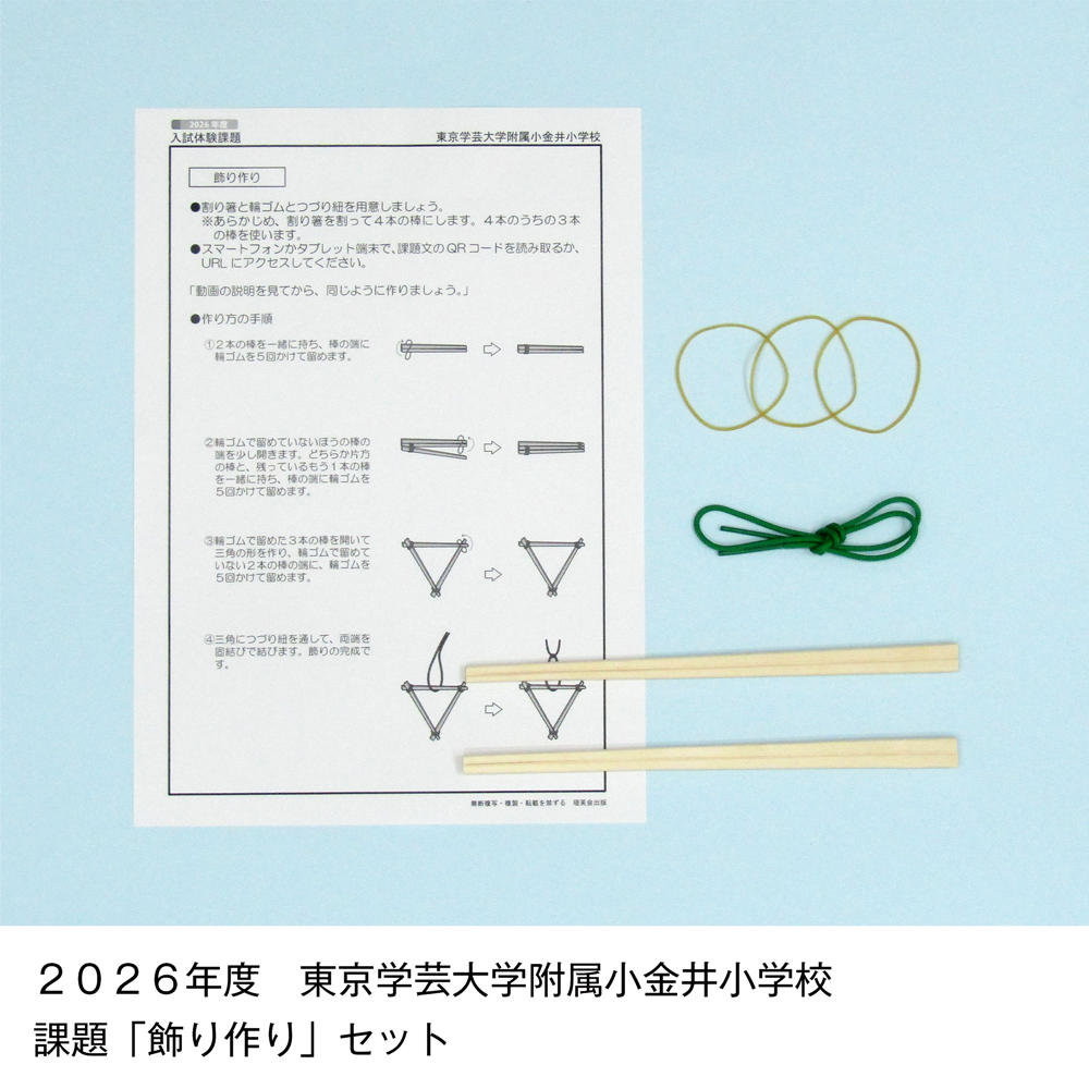 そっくり問題集 15 東京学芸大学附属小金井小学校・大泉小学校（2027年度入試準備版）